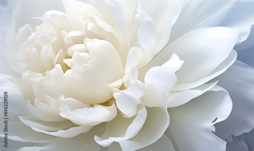 a large white flower is shown in this image, it looks like it is blooming from the center of the flower, the petals appear to be in the center of the petals. generative ai a large white flower is shown in this image, it looks like it is blooming from the center of the flower, the petals appear to be in the center of the petals. generative ai