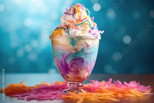 Soft Ice close up food photography