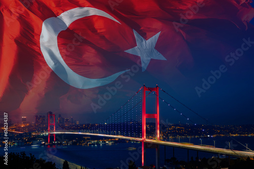 15 Temmuz or July 15 democracy day of Turkiye concept photo