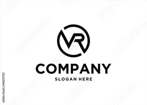 Free Download VR logo design template - GFXLoad