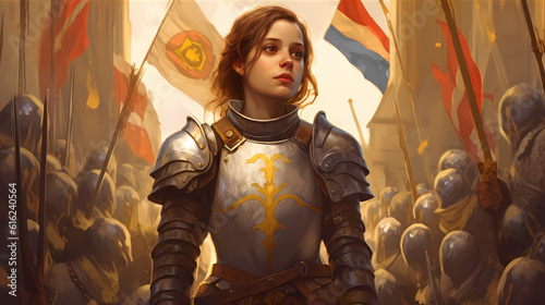 Saint Joan of Arc (1412-1431) Patron Saint of France