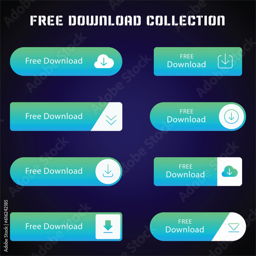Download button collection