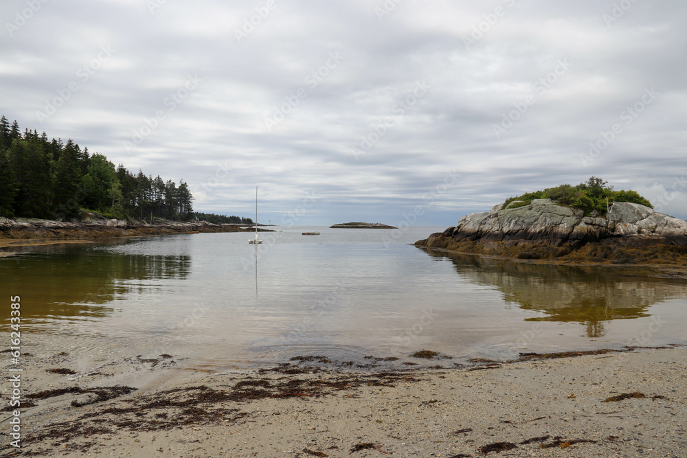 Hendricks Head Beach, Southport, Maine, Coastal Maine