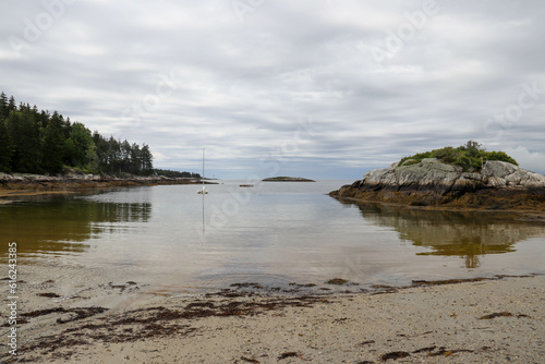 Hendricks Head Beach  Southport  Maine  Coastal Maine