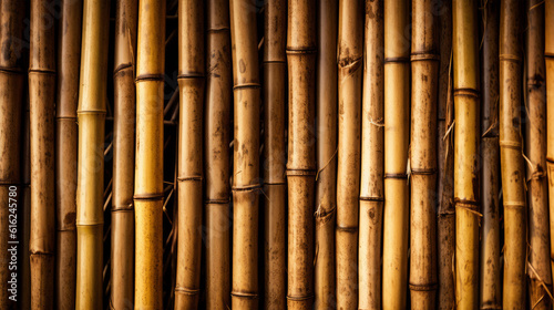 bamboo wall seamless pattern