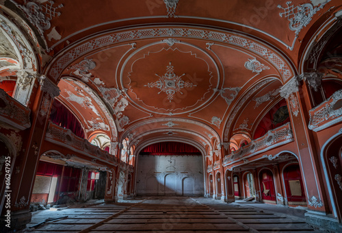 Lost in Time  The Abandoned Red Theater of Hungary  a Haunting Relic in European History