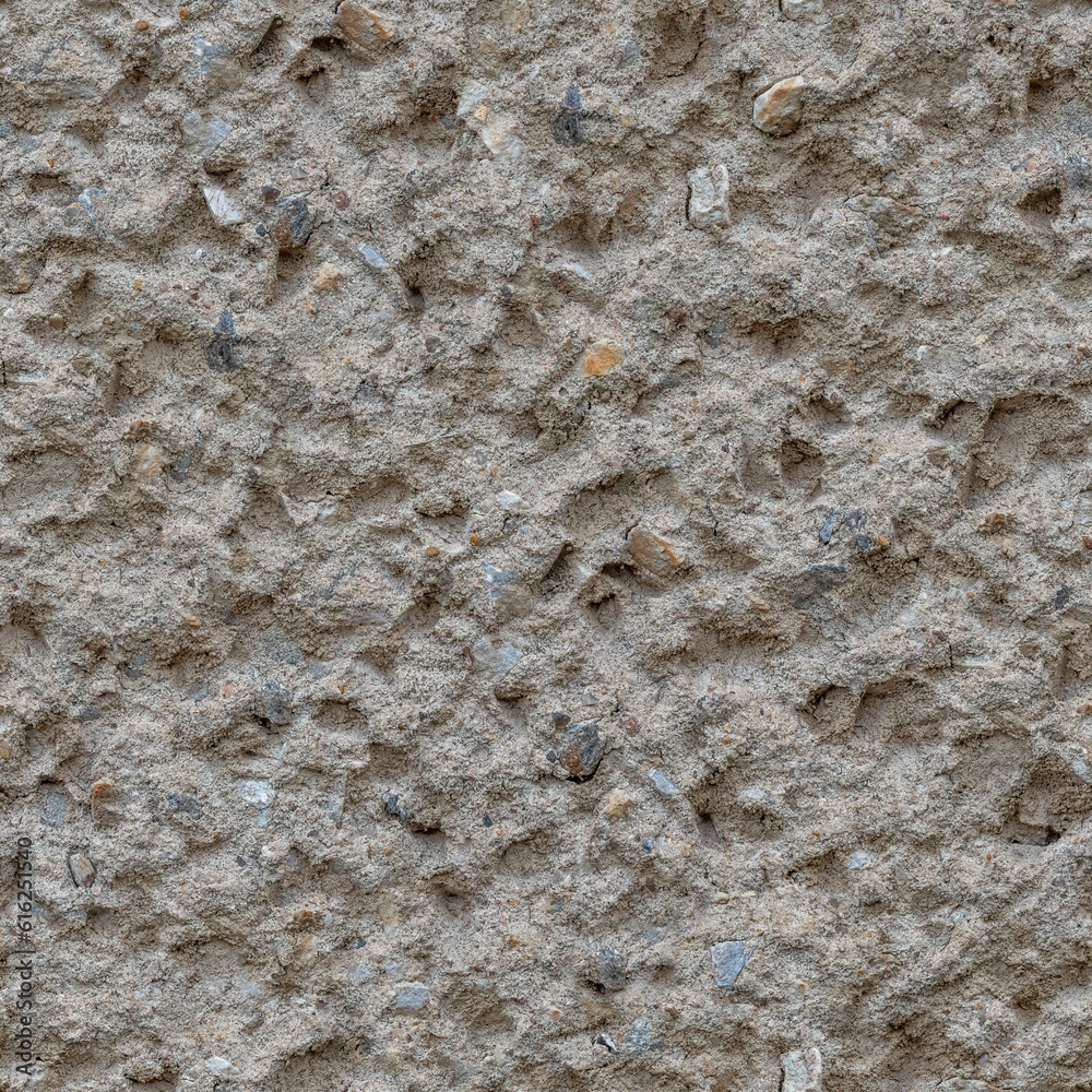 Rough Concrete With Stones Seamless Texture Rough Concrete With Stones Seamless Texture