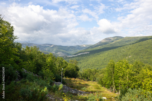 landscape in summer, magadan region