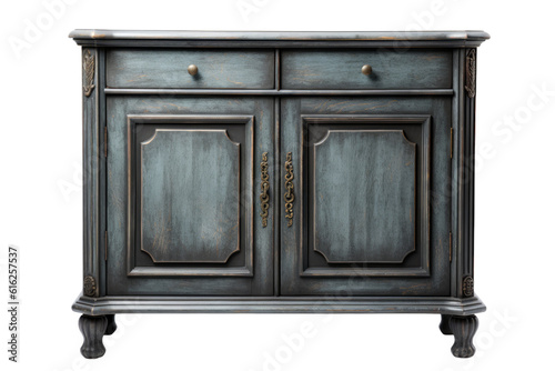 accent cabinet isolated on a transparent background, generative ai