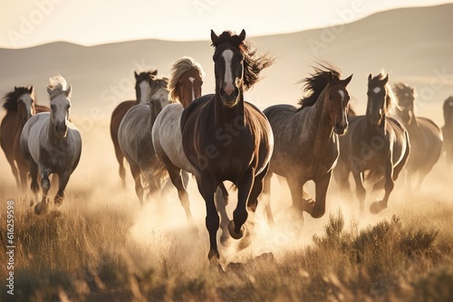 Majestic Wild Horses © mindscapephotos