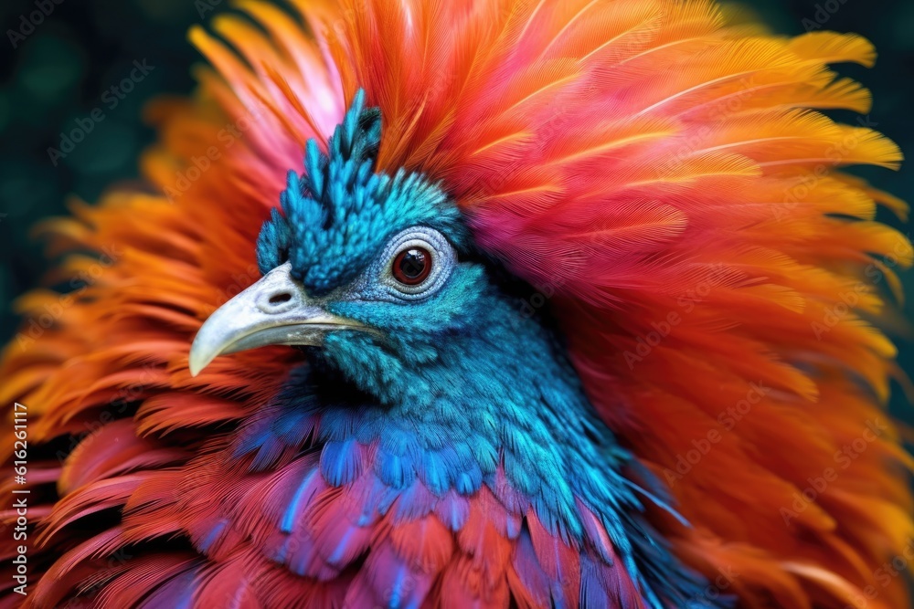Obraz premium Dazzling Bird Plumage