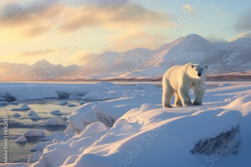 Arctic Wonderland with Polar Bear