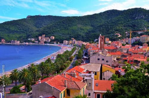 glimpse of noli Savona Italy