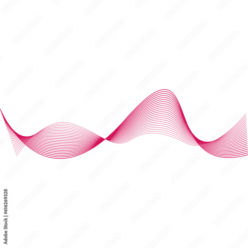 Abstract pink wave background. Wave element Abstract pink wave background. Wave element