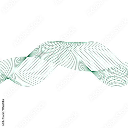 Abstract wavy background. Wave element