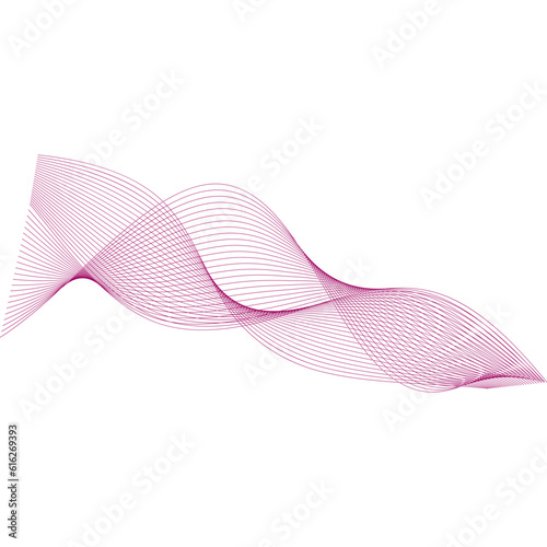 pink waves background