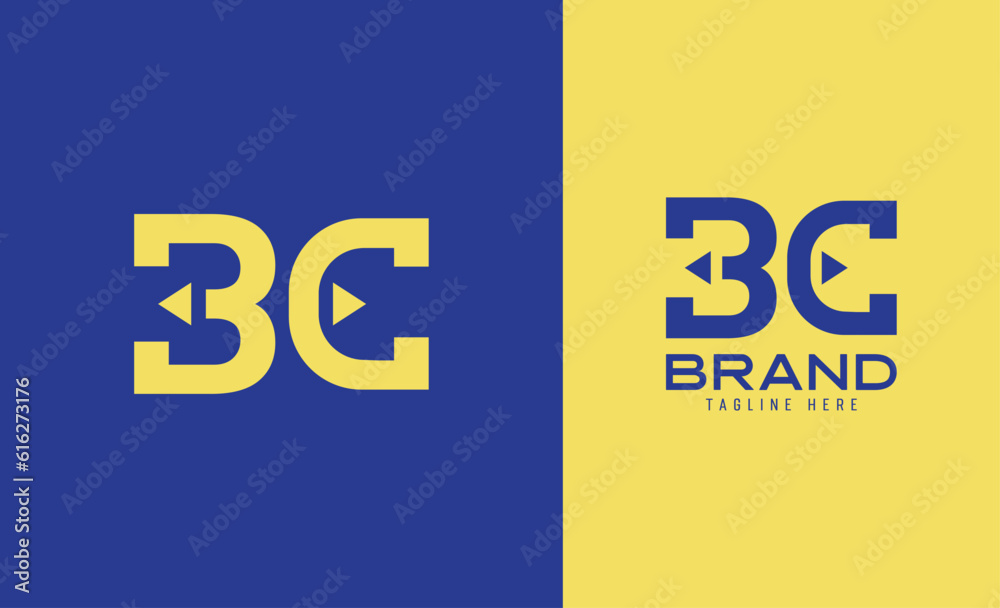 Creative Two Letter logo using alphabet B, C and E useful for Architecture, book, mechanical, engineering and hardware brands using colors blue and yellow Creative Two Letter logo using alphabet B, C and E useful for Architecture, book, mechanical, engineering and hardware brands using colors blue and yellow