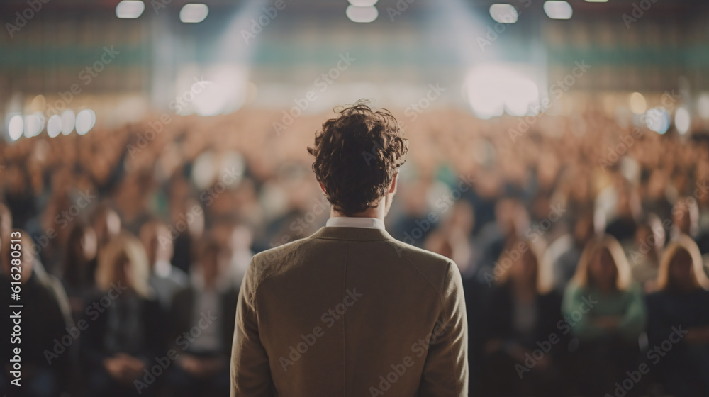 Engaged Audience in a Conference Hall: Captivating Lecture by Male Speaker on Business and Entrepreneurship. Presentation of a teacher
Generative AI Engaged Audience in a Conference Hall: Captivating Lecture by Male Speaker on Business and Entrepreneurship. Presentation of a teacher
Generative AI