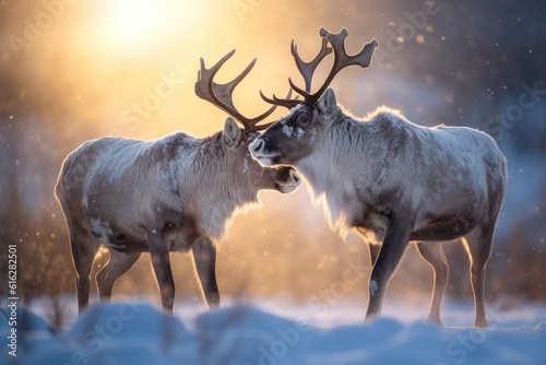 Majestic Arctic Reindeer © mindscapephotos