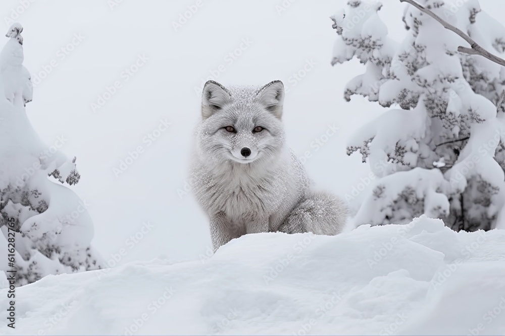 Enigmatic Arctic Foxes