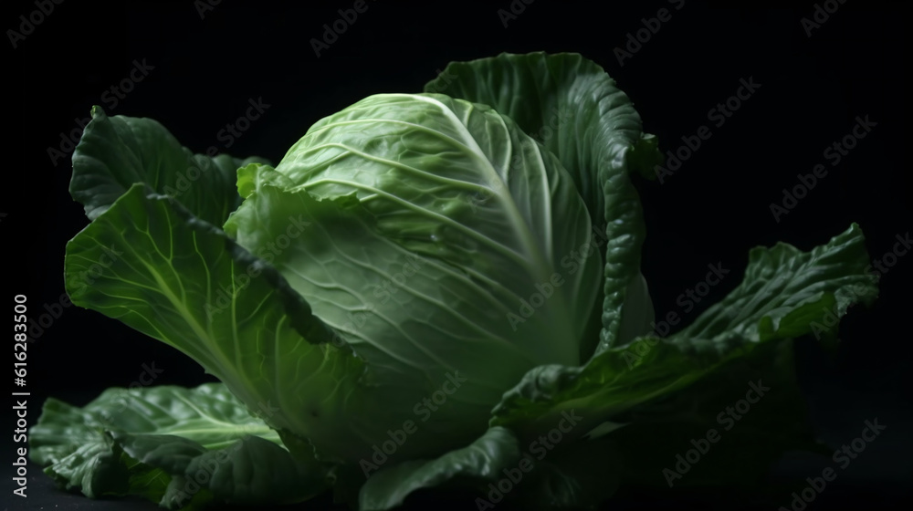 realistic image of cabbage generative ai realistic image of cabbage generative ai