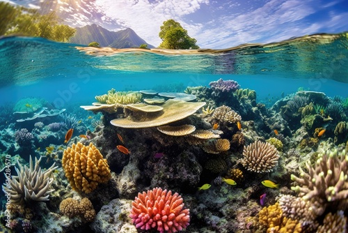 Vibrant Coral Reefs © mindscapephotos
