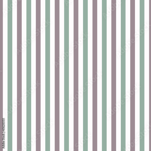 Abstract geometric seamless pattern. green Vertical stripes. Wrapping paper. Print for interior design and fabric. Kids background. Backdrop in vintage and retro style.