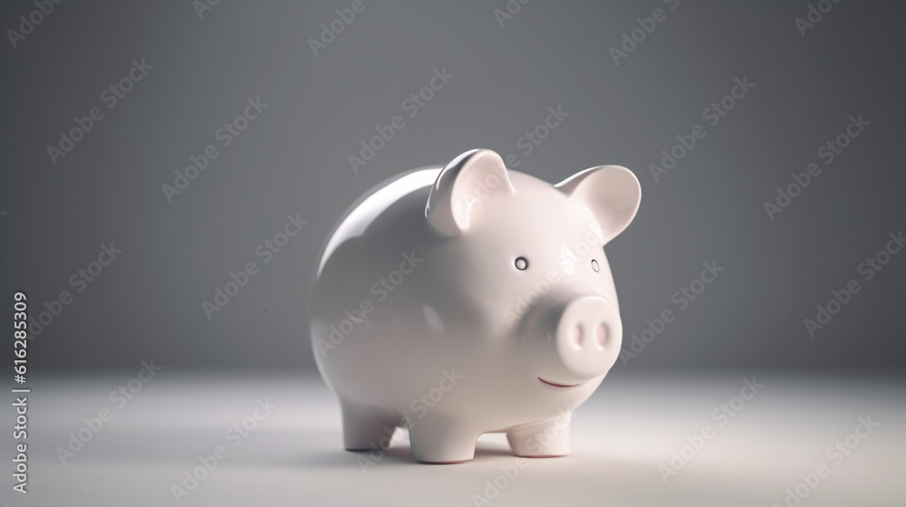 piggy bank close up shot generative ai piggy bank close up shot generative ai