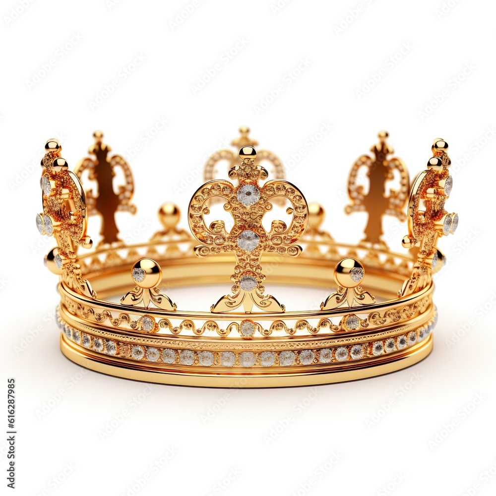 Royal Gold Crown | Generative AI Royal Gold Crown | Generative AI