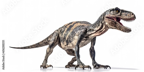 Allosaurus isolated on white background