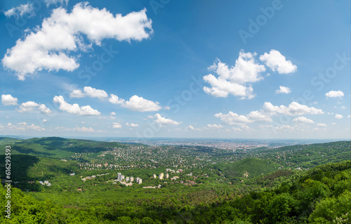 View over Budapest, the capital of Hungary