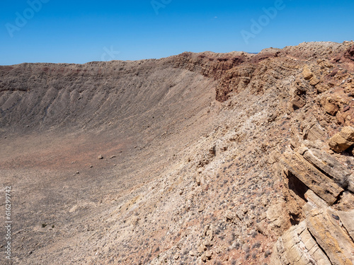 Meteor Crater - meteorite impact crater in Winslow, Arizona photo