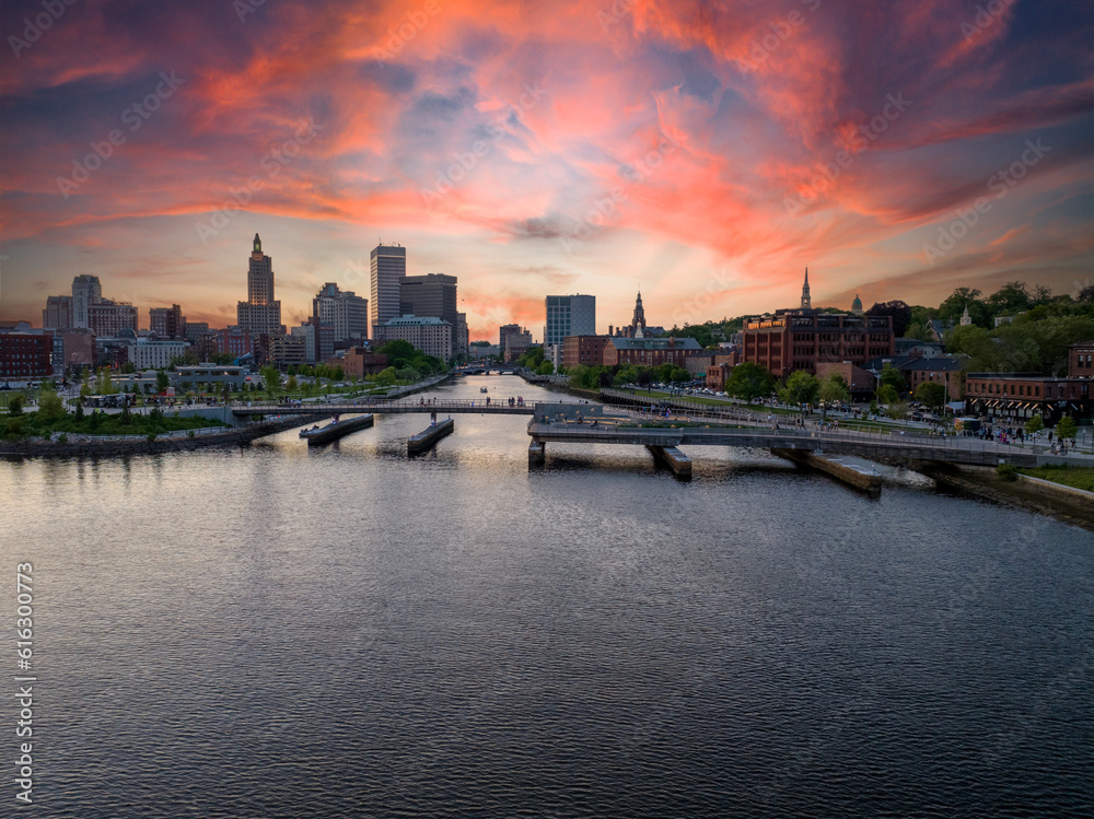 Naklejka premium Cotton Candy Skies