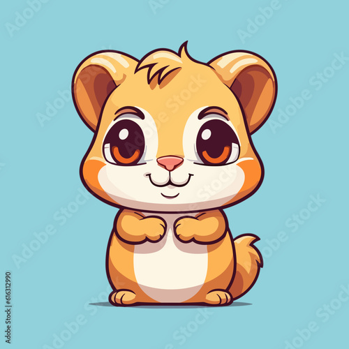 Cute chipmunk illustration  perfect for children s books  websites  and merchandise. Add charm to your projects with this adorable rodent character