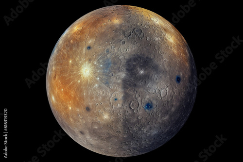 水星のイメージ：AI生成画像
