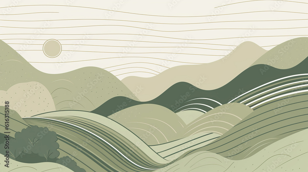 A minimalistic 2D background image illustrated A minimalistic 2D background image illustrated