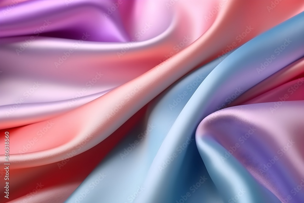 Obraz premium パステルカラーのおしゃれな背景 with generative ai