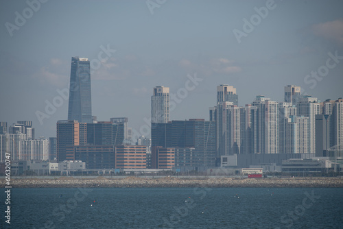 coastal city landscape 