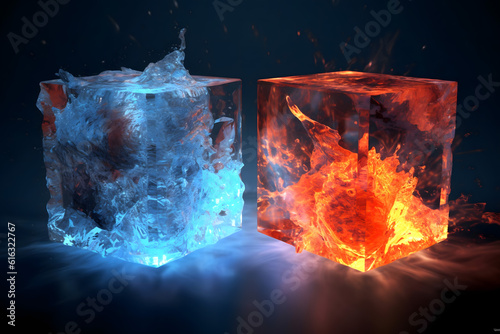 background water and fire dice 