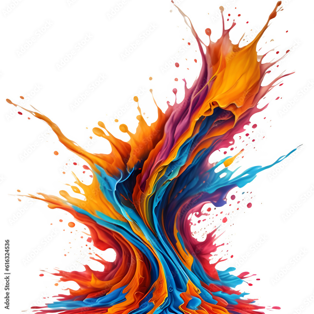 abstract colorful background with splashes abstract colorful background with splashes