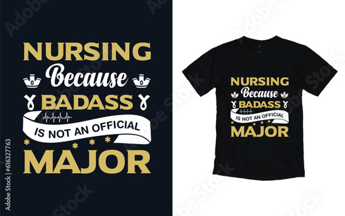 Nurse typography t-shirt design, nurse day t-shirt design, Nurse T-Shirt Designs Bundle, Vector graphic, typographic poster, nurse t-shirt design.