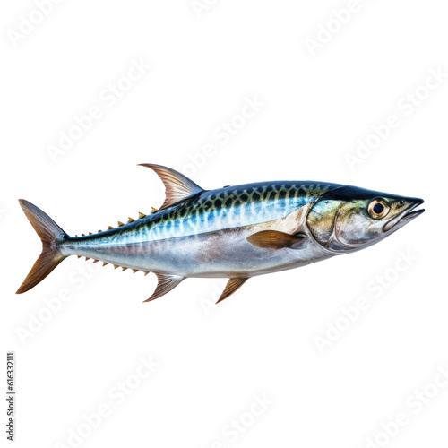 mackerel fish isolated on transparent background