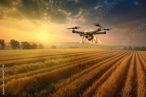 Drones Revolutionizing Agriculture: Advanced Farming Techniquesl, AI
