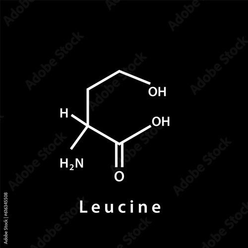 Chemical structure icon vector flat style