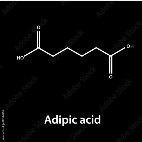 Chemical structure icon vector flat style
