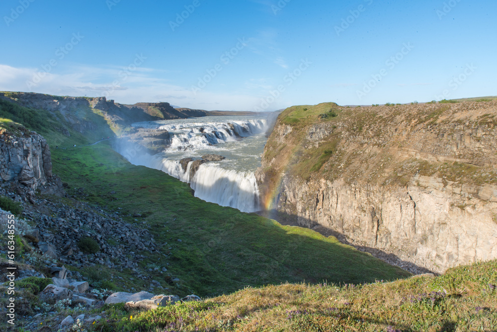 Icelandic River Waterfall