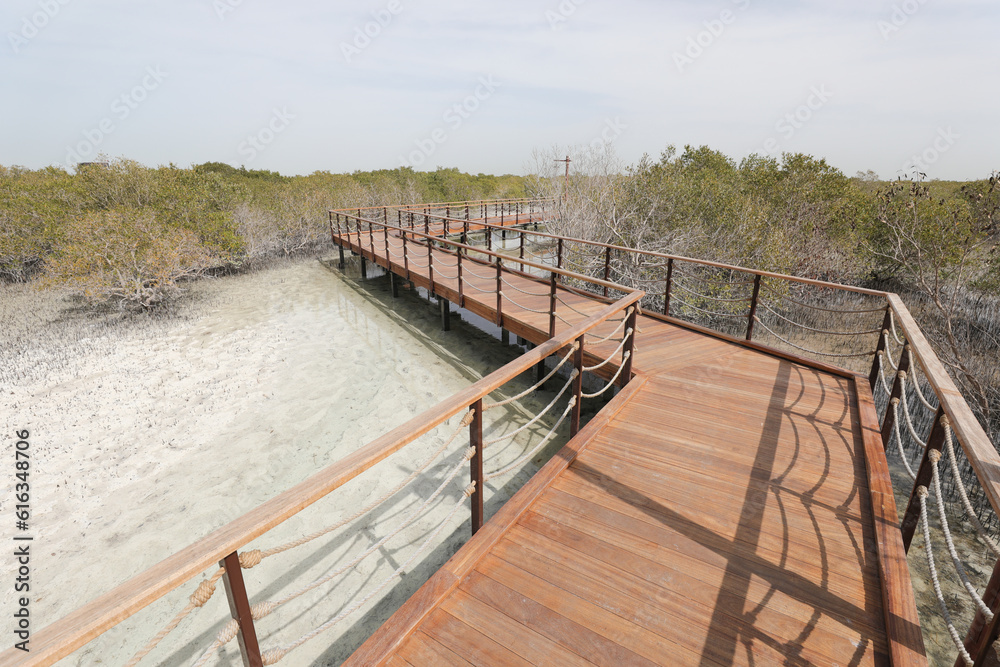 Obraz premium Jubail Island in Abu Dhabi.