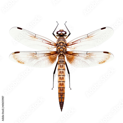 dragonfly isolated on transparent background cutout © Papugrat