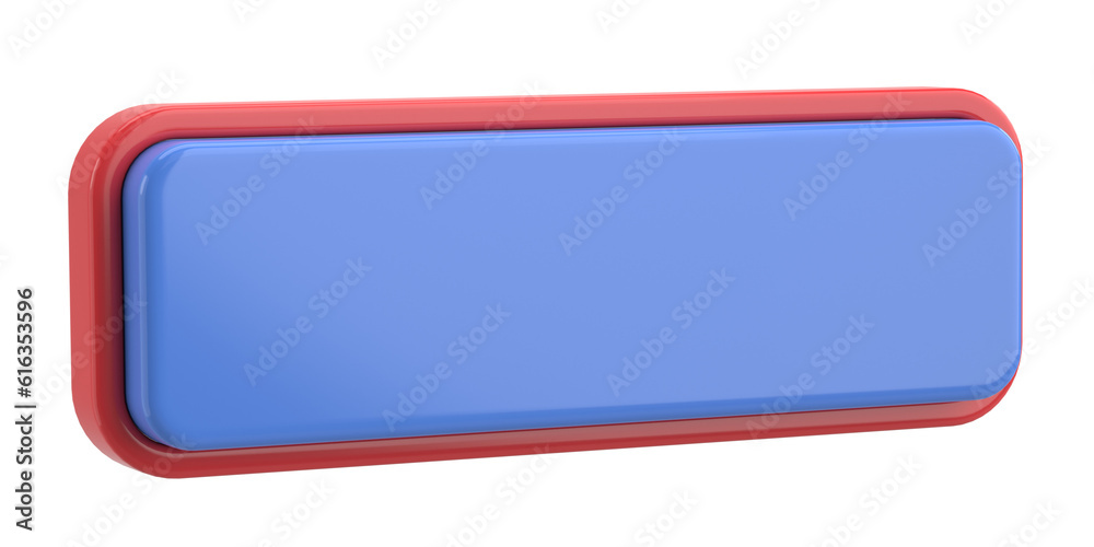 3D button. Empty button. 3D illustration. 3D button. Empty button. 3D illustration.