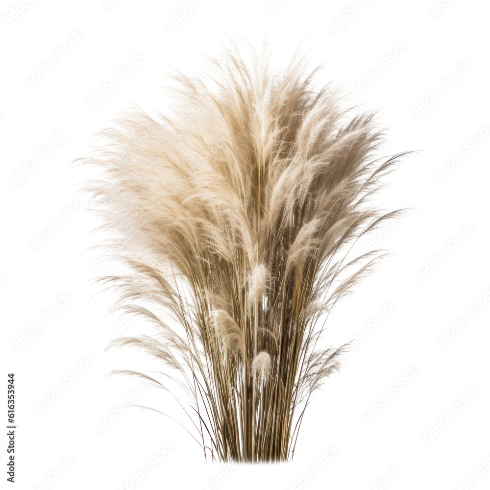 Fototapeta premium ears of wheat isolated on transparent background cutout